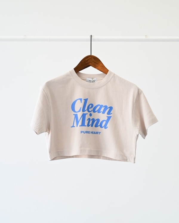 【アンディニー】Clean Mind ショート Tシャツ / ホワイト