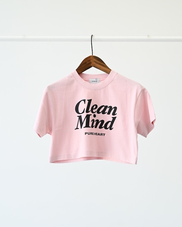 【アンディニー】Clean Mind ショート Tシャツ / ホワイト
