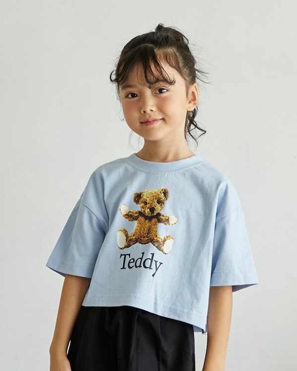 【アンディニー】Teddy ショート Tシャツ / ホワイト