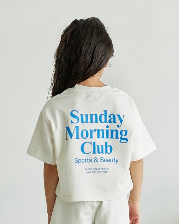 【アンディニー】Sunday ショートプルオーバー / ホワイト