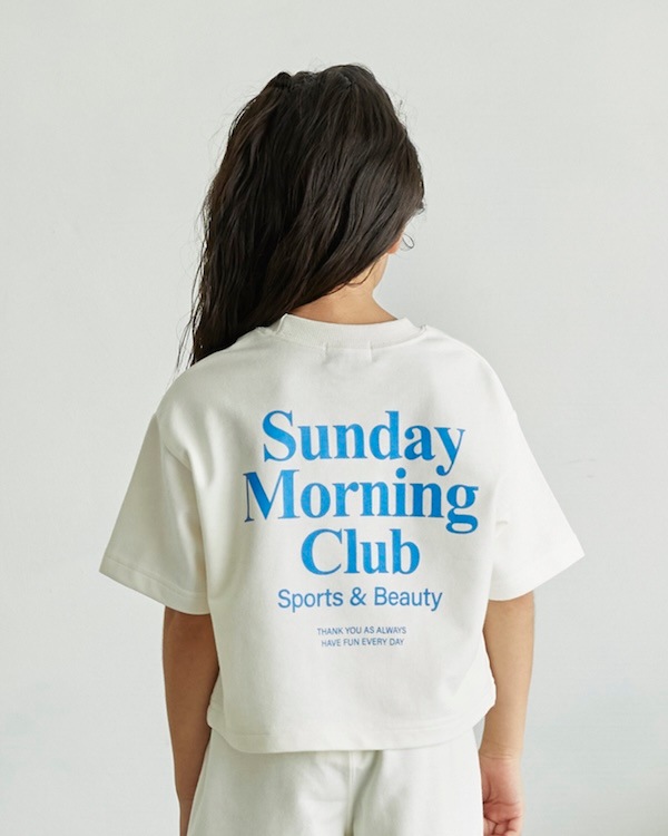 【アンディニー】Sunday ショートプルオーバー / 杢グレー