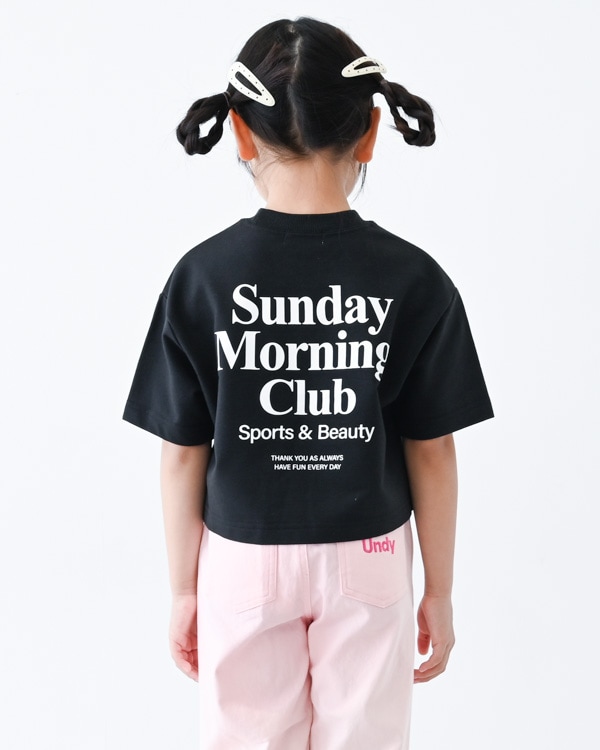 【アンディニー】Sunday ショートプルオーバー / 杢グレー