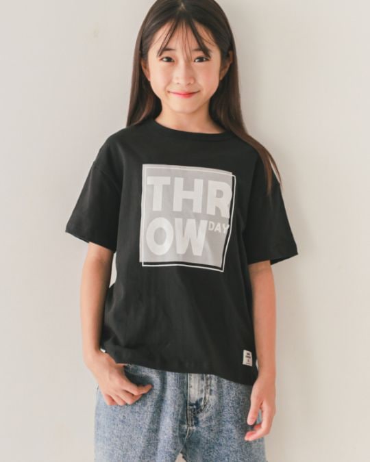 【ジーンズベー】THROW Tシャツ / ブラック