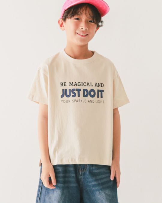 【ジーンズベー】JUST DO IT Tシャツ / アイボリー