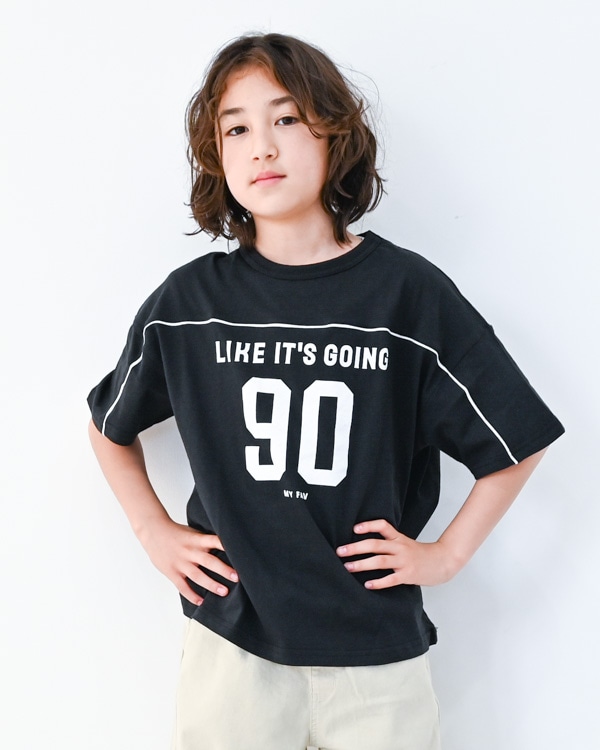 【ジーンズベー】NUMBERING Tシャツ / ブルー