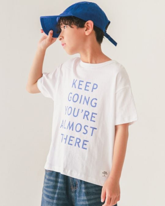 【ジーンズベー】KEEP GOING Tシャツ / オフホワイト
