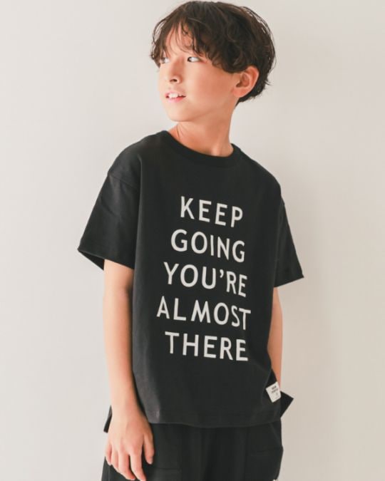 【ジーンズベー】KEEP GOING Tシャツ / ブラック