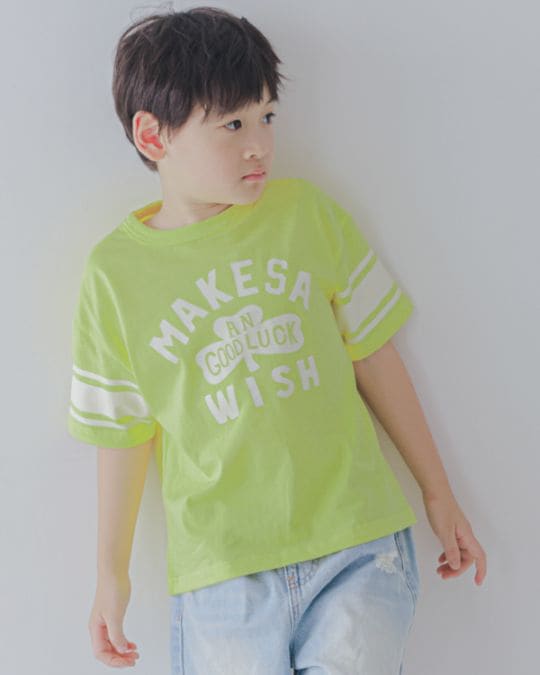 【セカンド】WISH Tシャツ / ブルー