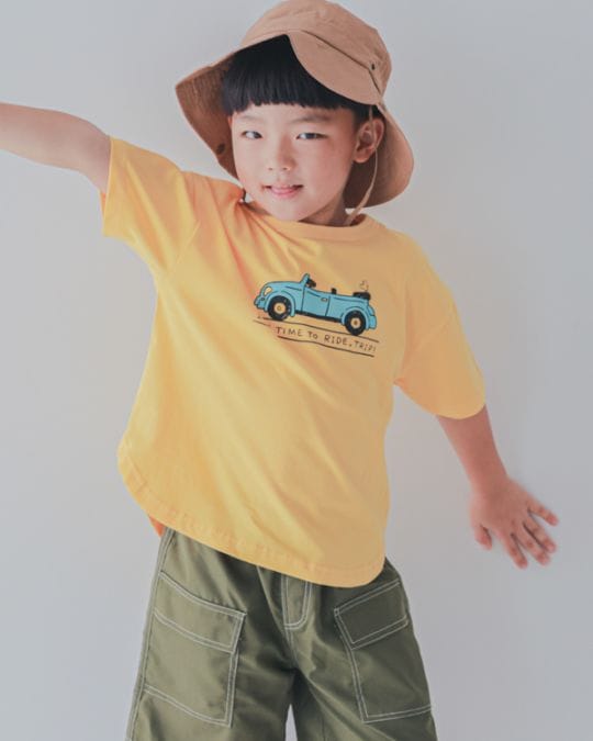 【セカンド】WEST ADVENTURE Tシャツ / イエロー