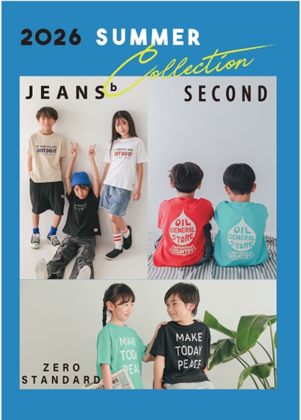 【26SS】ルックブック｜JEANS-b（ジーンズベー） × SECOND（セカンド） × ZERO STANDARD（ゼロスタンダード）
