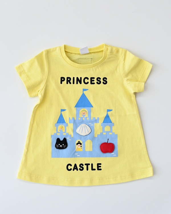 【チークルーム】プリンセス Tシャツ / ピンク  