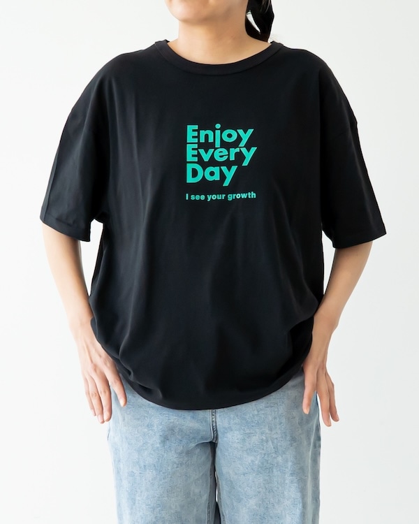 【フォブ】Enjoy Tシャツ / ブラック  