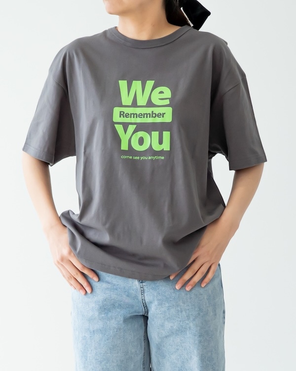 【フォブ】WE YOU Tシャツ / ブラック  