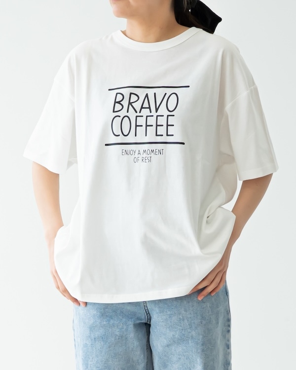 【フォブ】BRAVO Tシャツ / チャコールグレー  
