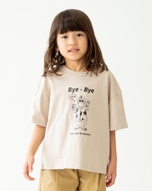 【フォブ】Bye Bye Tシャツ / チャコールグレー  