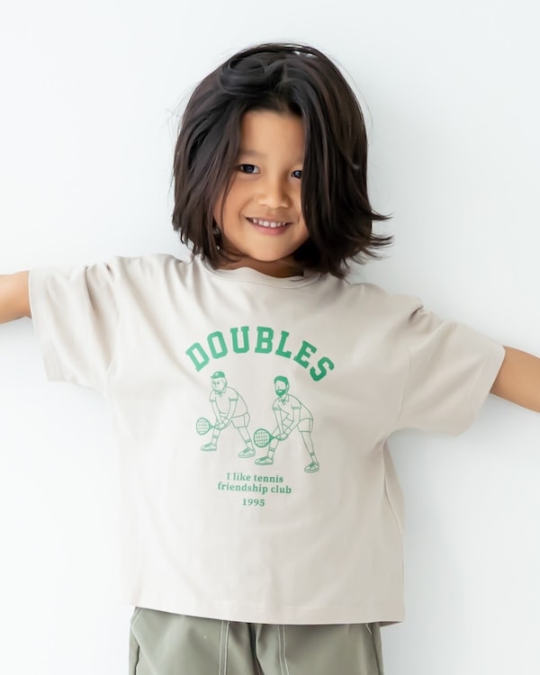【フォブ】DOUBLES Tシャツ / ホワイト  
