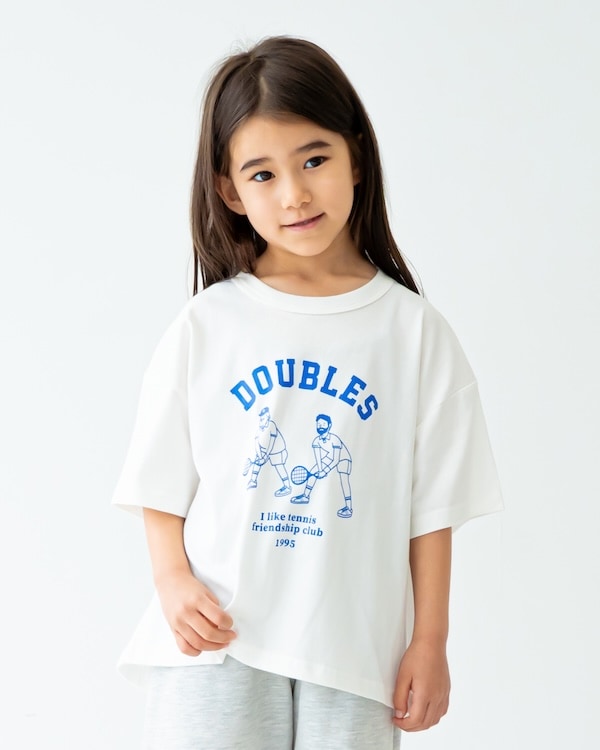 【フォブ】DOUBLES Tシャツ / ホワイト  
