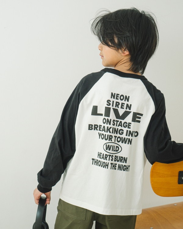 【ジーンズベー】UNDER STAND ロングTシャツ / オフホワイト
