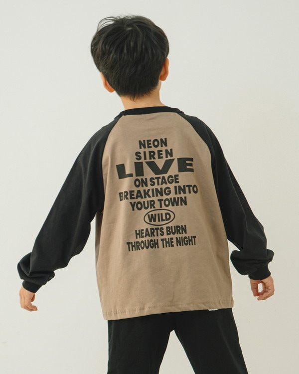 【ジーンズベー】UNDER STAND ロングTシャツ / ベージュ
