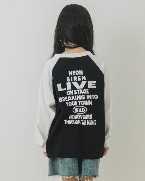【ジーンズベー】UNDER STAND ロングTシャツ / ブラック 