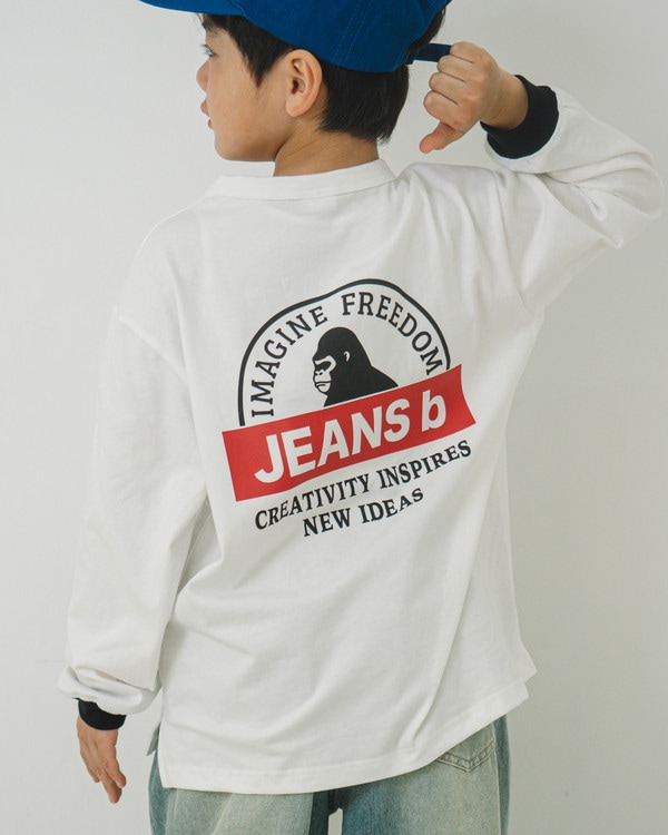 【ジーンズベー】GLORY ロングTシャツ / オフホワイト 