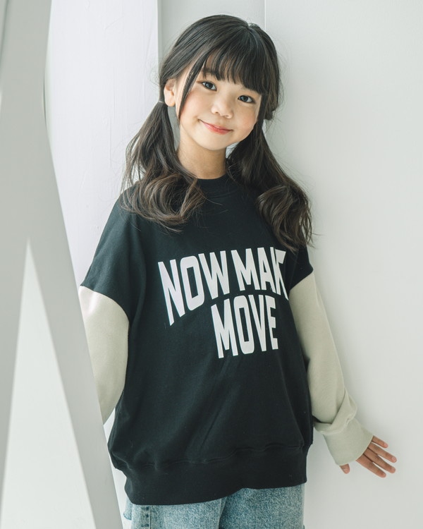 【ジーンズベー】NOW MAKE トレーナー / ブラック