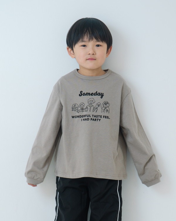 【セカンド】someday ロングTシャツ / ブラック  