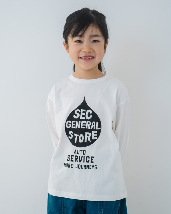 【セカンド】OIL ロングTシャツ / オフホワイト 
