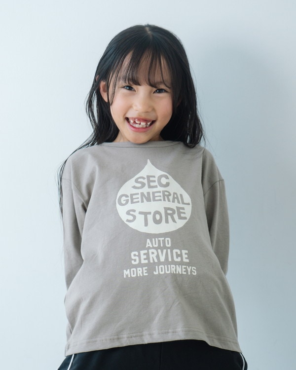 【セカンド】OIL ロングTシャツ / ベージュ 