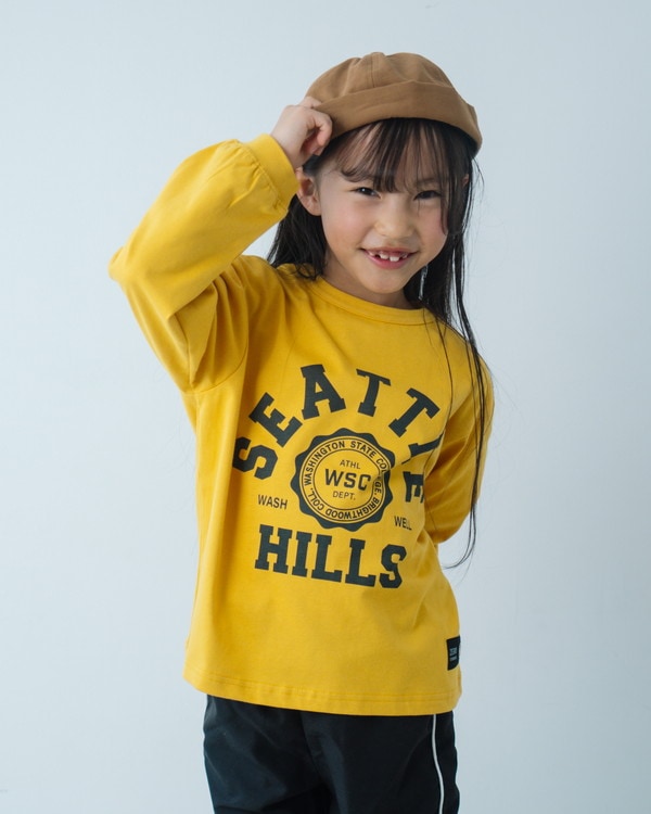 【ゼロスタンダード】SEATTEL ロングTシャツ / マスタード