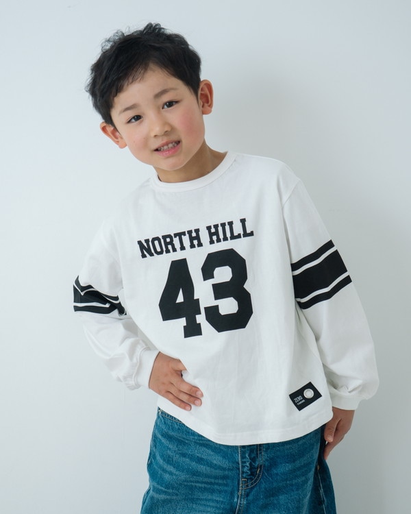 【ゼロスタンダード】North Hill ロングTシャツ / オフホワイト