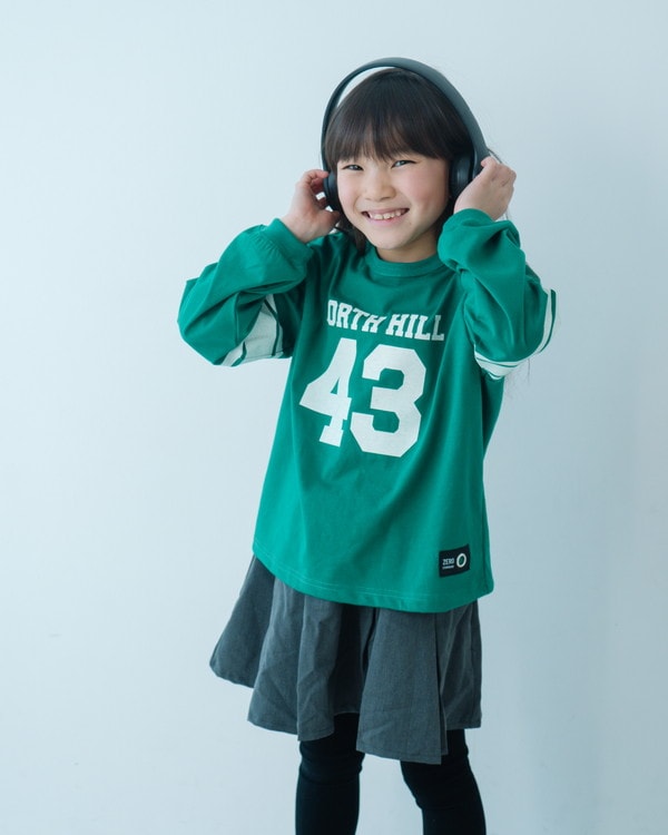 【ゼロスタンダード】North Hill ロングTシャツ / グリーン 