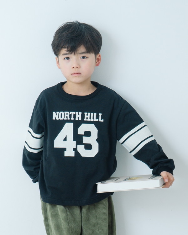 【ゼロスタンダード】North Hill ロングTシャツ / ブラック 