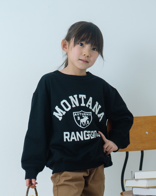 【ゼロスタンダード】MONTANA トレーナー / ブラック