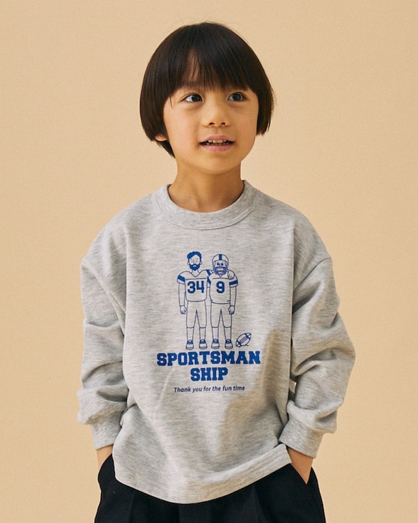 【フォブ】SPORTSMAN SHIPトレーナー / 杢グレー