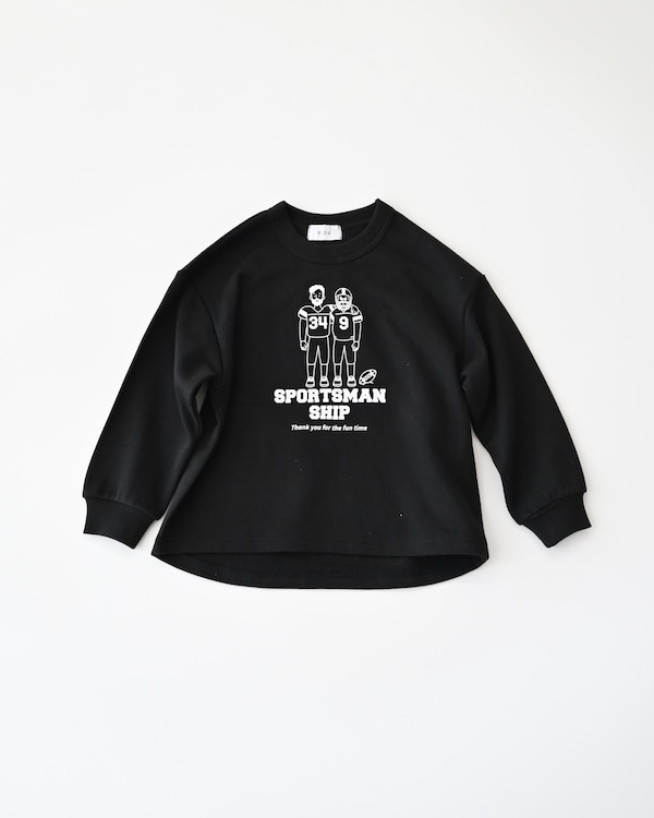 【フォブ】SPORTSMAN SHIPトレーナー / ブラック