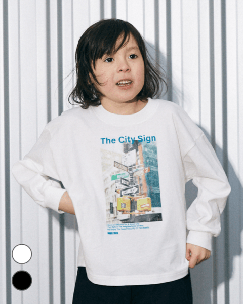 【ジェネレーター】B/S City Sign L/S Tシャツ 