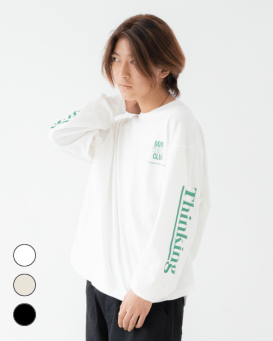 【ジェネレーター】Thinking L/S Tシャツ 