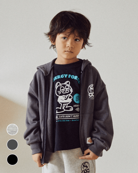 【シージーシー】ジップアップパーカー (９月下旬頃入荷予定)