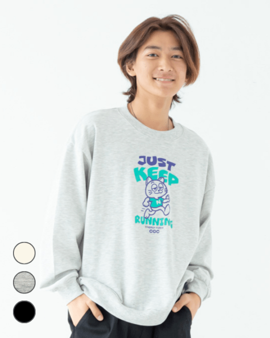 【シージーシー】JUST KEEPトレーナー (９月下旬頃入荷予定)