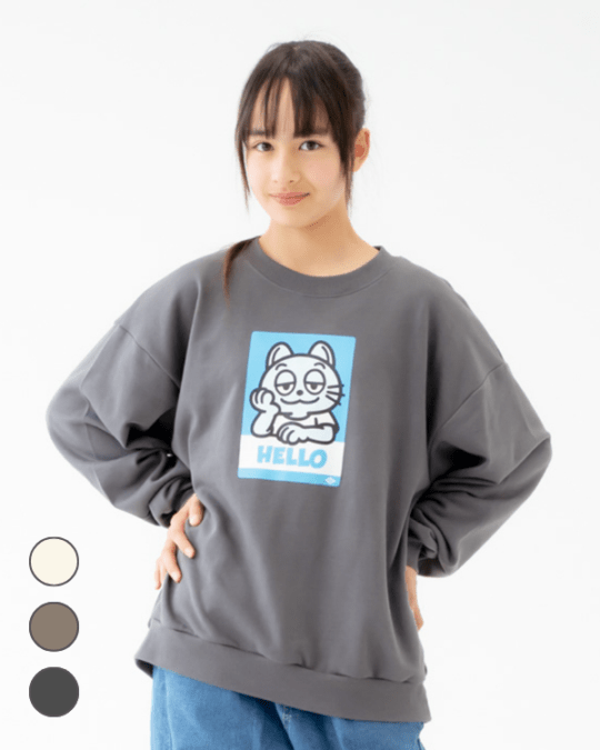 【シージーシー】HELLOトレーナー (９月下旬頃入荷予定)