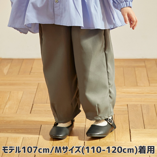 【25FW】タックバレルパンツ / チャコールグレー