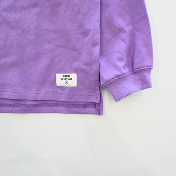 【25FW】GROWS ロングＴシャツ / パープル