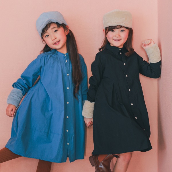 【25FW】ファー キャップ / サックス
