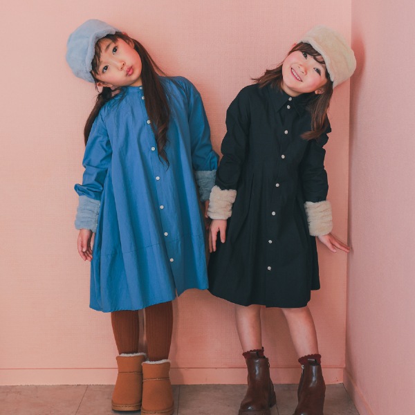 【25FW】ファー キャップ / サックス
