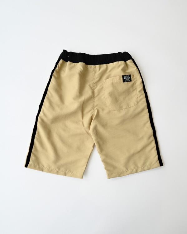 【26PS】ラインハーフパンツ / ベージュ