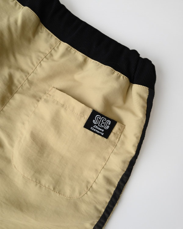 【26PS】ラインハーフパンツ / ベージュ