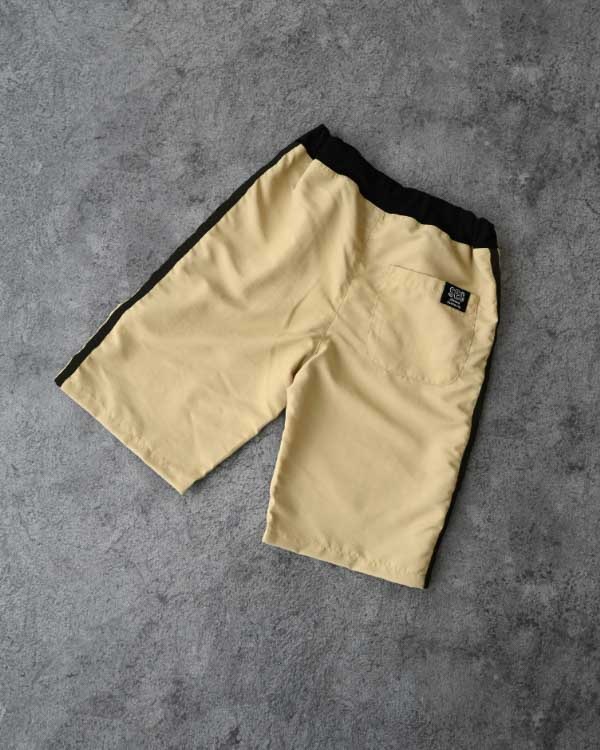 【26PS】ラインハーフパンツ / ベージュ