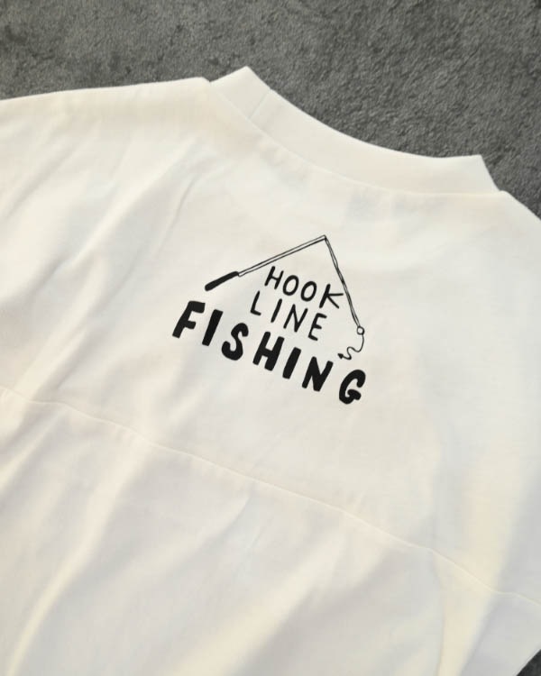【ニコフラート】たちうお Tシャツ / オフホワイト