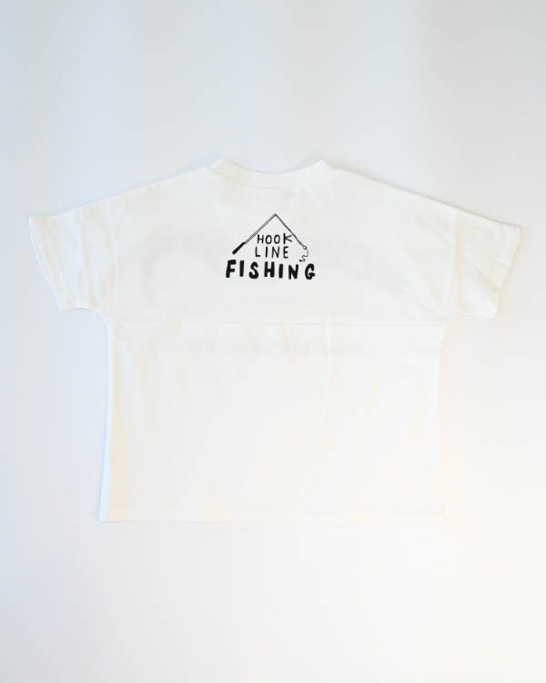 【ニコフラート】たちうお Tシャツ / オフホワイト